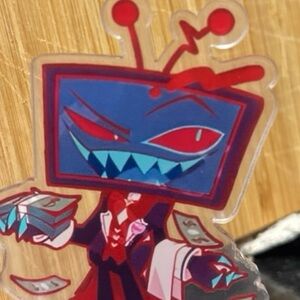 Hazbin Hotel Helluva Boss Vox maid cafe anime acrylic figure standee